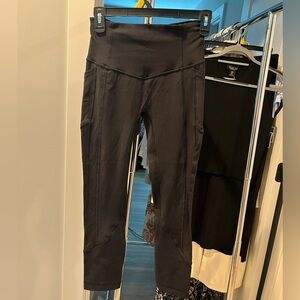 Black Cropped Lululemon Leggings